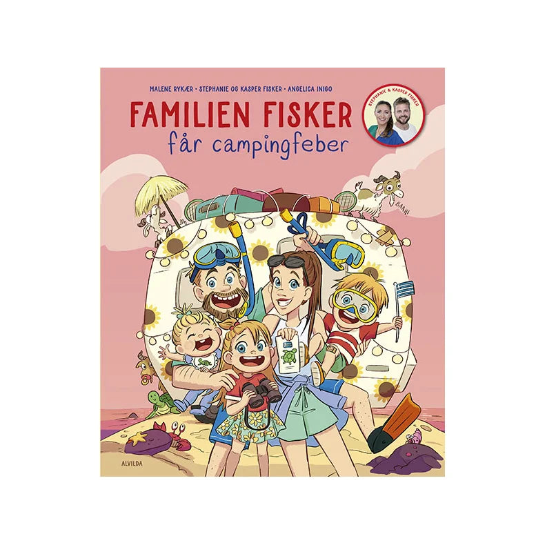 Familien Fisker får campingfeber – signeret